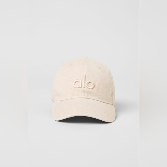 ALO - (NWT🔥) Beige Washed Off-Duty Cap - Picture 7 of 8
